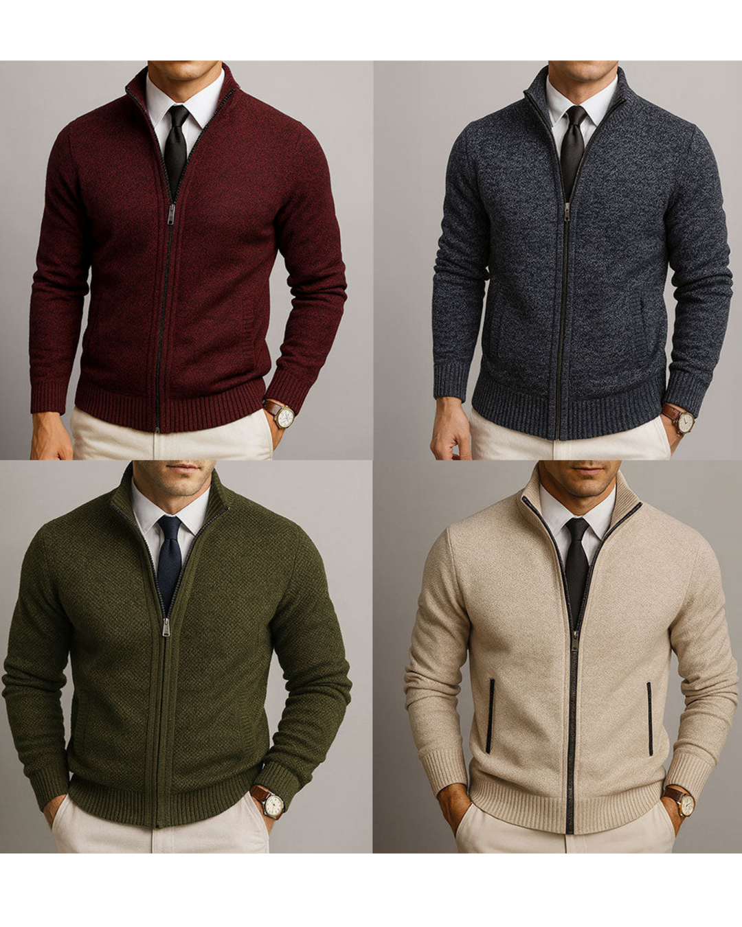 Tim | Gebreid Vest van Merinowol