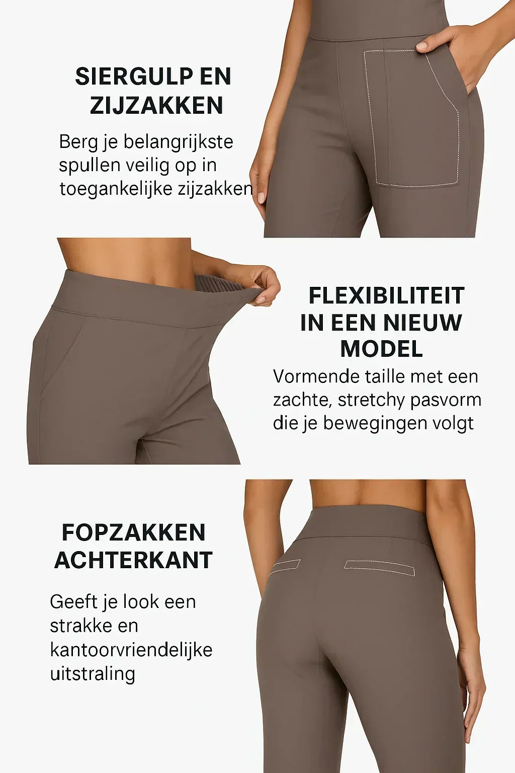 Marjolein | Elegante Broek van Zachte Jersey