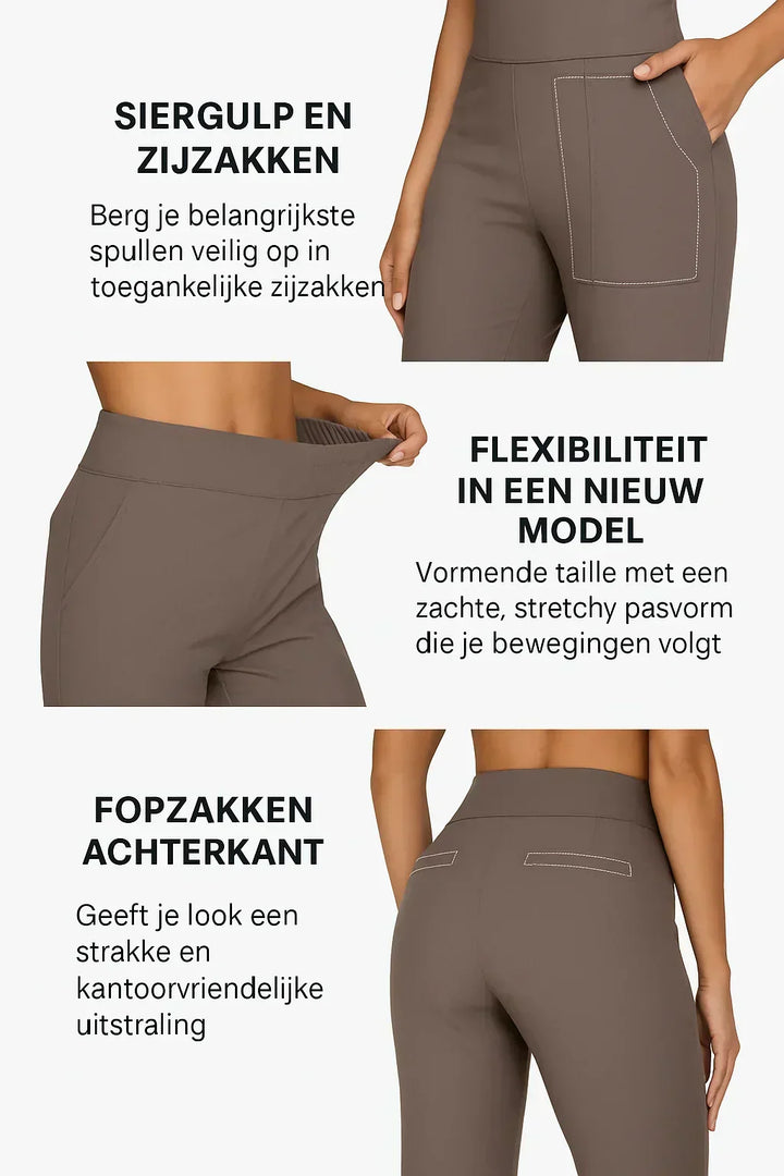 Marjolein | Elegante Broek van Zachte Jersey