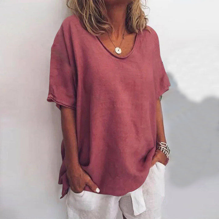 Barbara | Comfortabel Los T-shirt (1+1 Gratis)