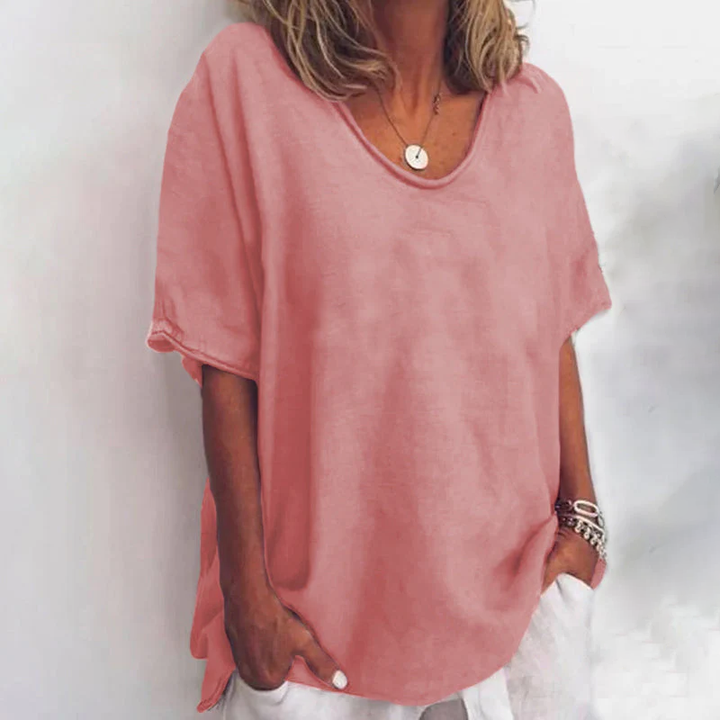 Barbara | Comfortabel Los T-shirt (1+1 Gratis)