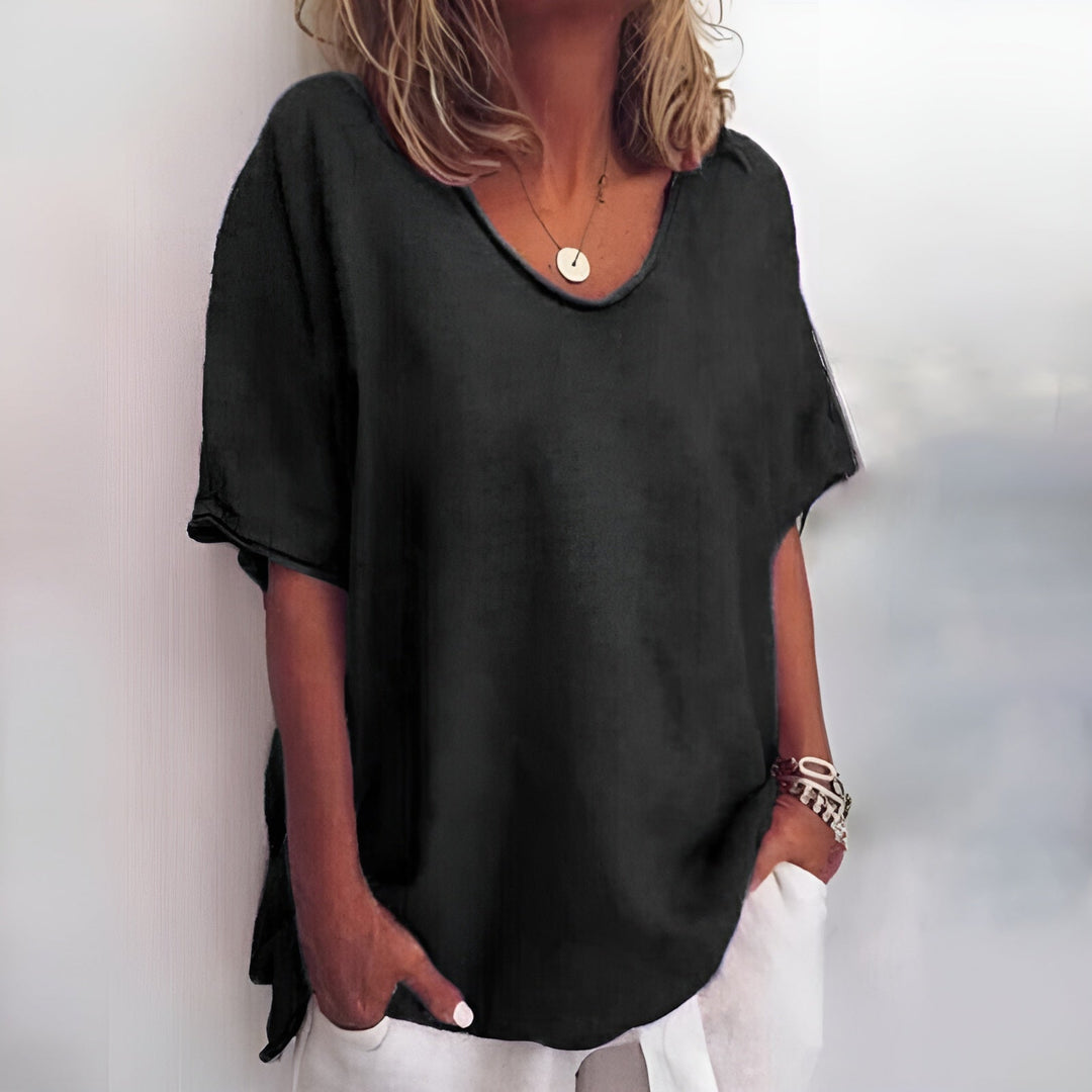Barbara | Comfortabel Los T-shirt (1+1 Gratis)