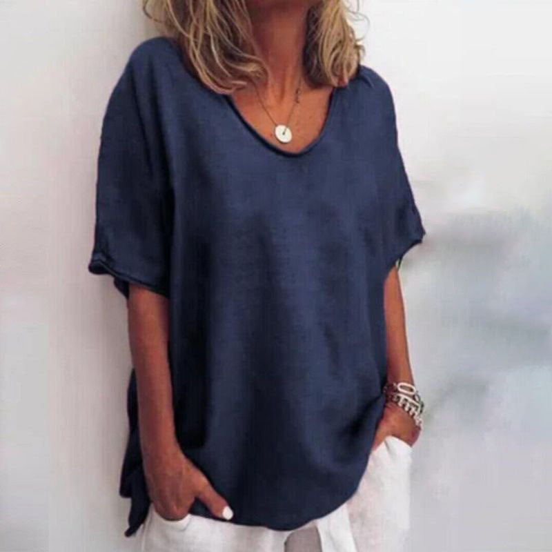 Barbara | Comfortabel Los T-shirt (1+1 Gratis)