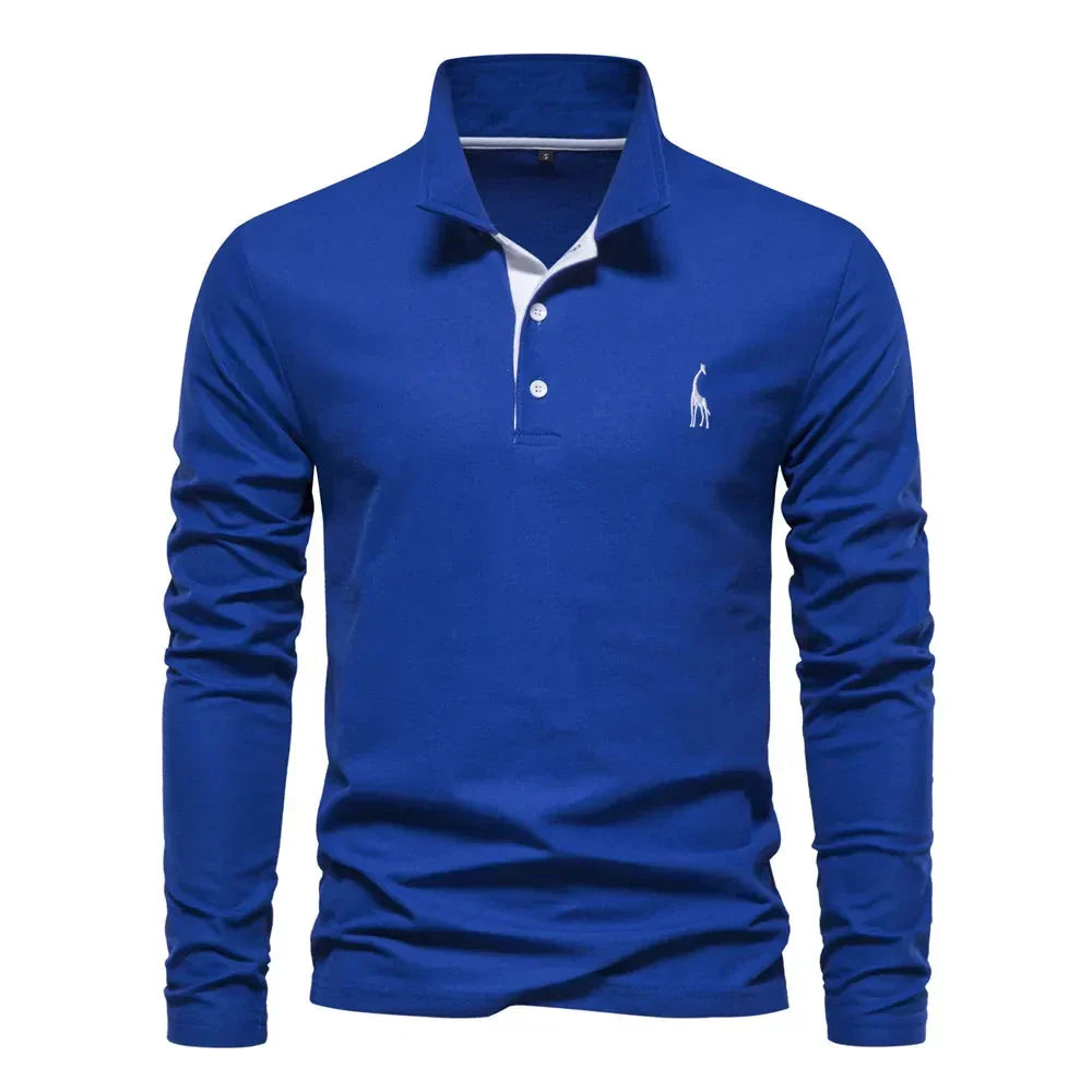 Hessel | Polo met Lange Mouwen