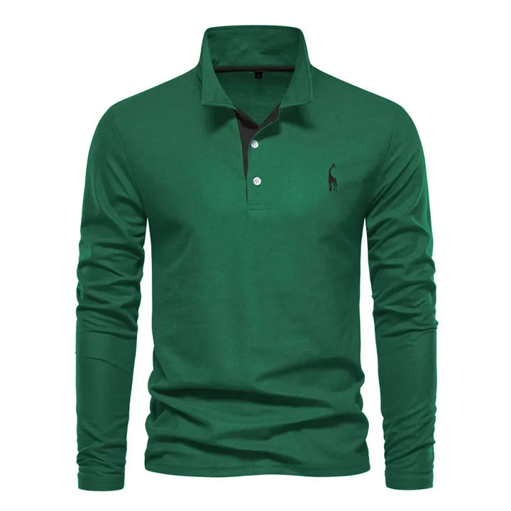 Hessel | Polo met Lange Mouwen