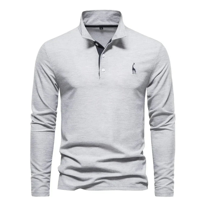 Hessel | Polo met Lange Mouwen