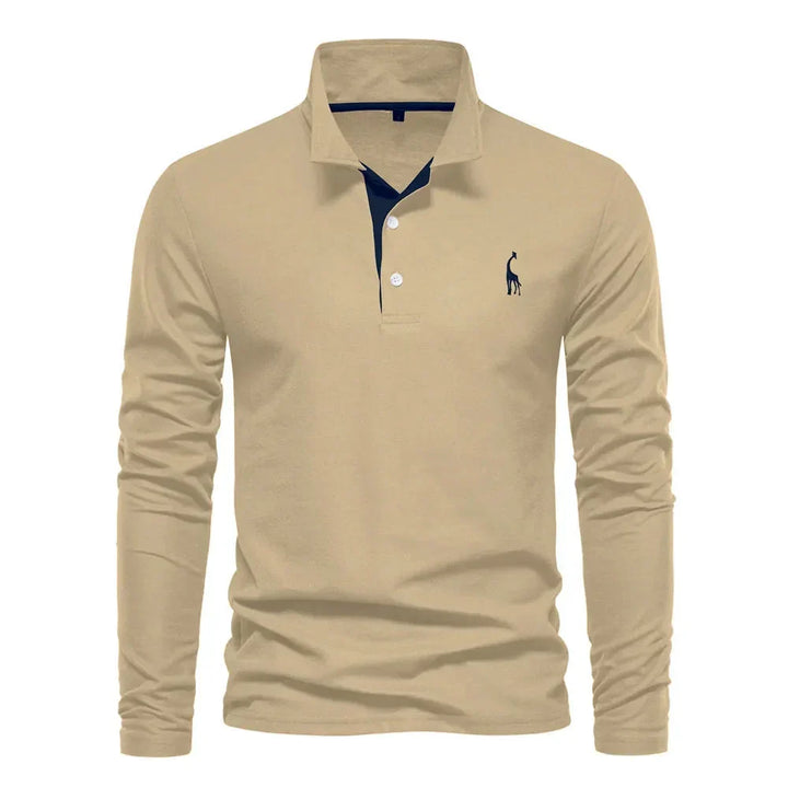 Hessel | Polo met Lange Mouwen