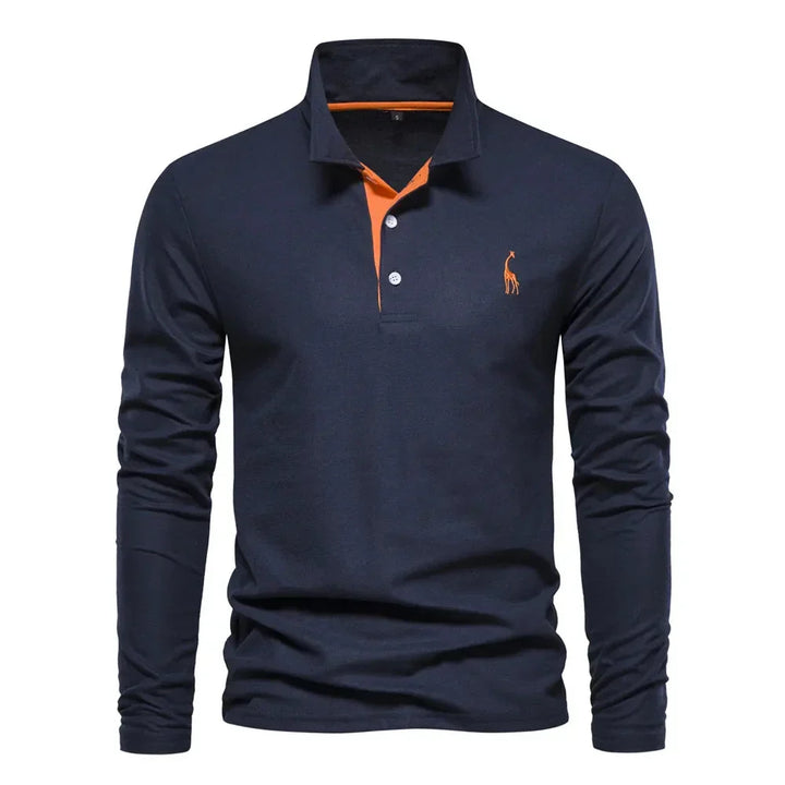 Hessel | Polo met Lange Mouwen