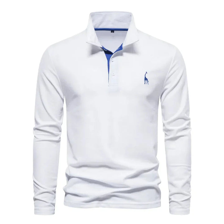Hessel | Polo met Lange Mouwen