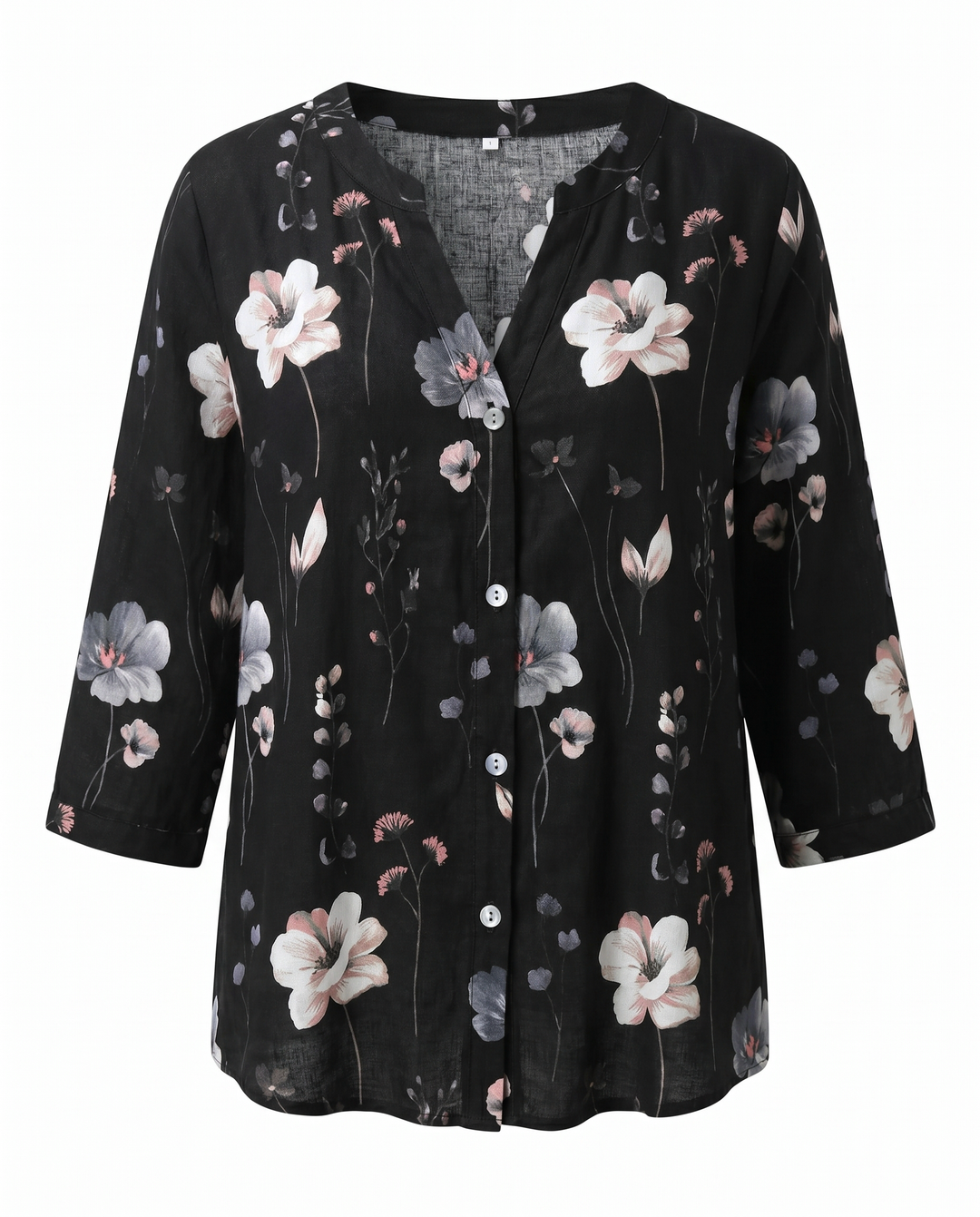 Ineke | Damesblouse met Driekwartmouwen