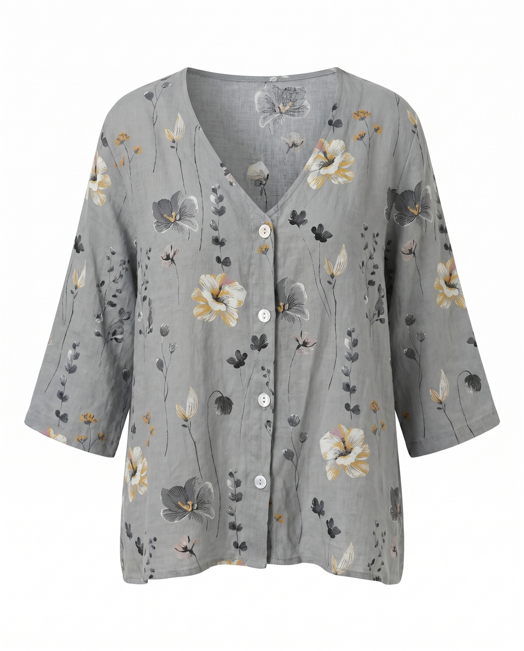 Ineke | Damesblouse met Driekwartmouwen