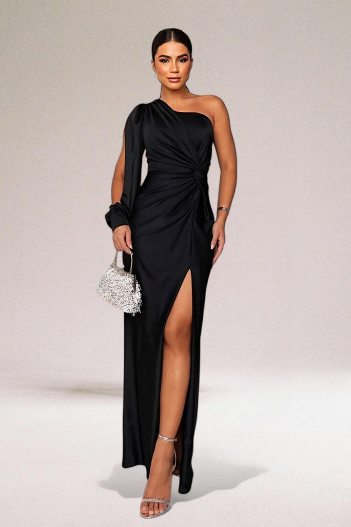 Evelien | Elegante Asymmetrische Jurk
